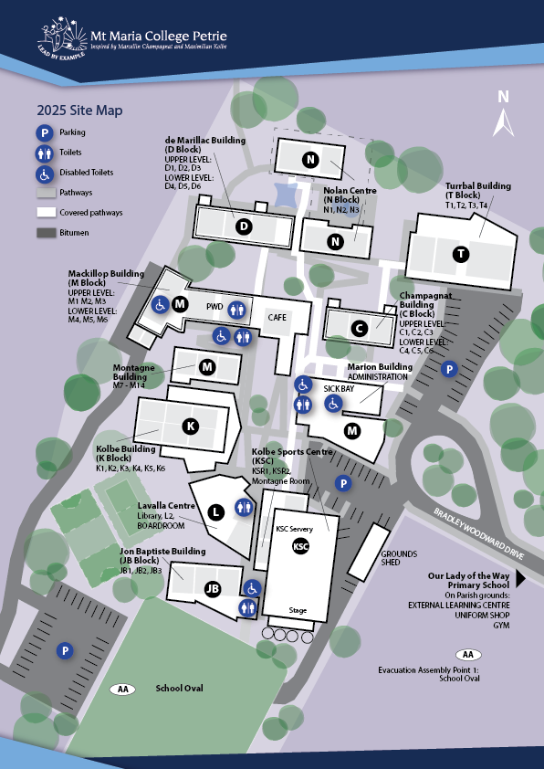 Mt Maria College Map 2025.png